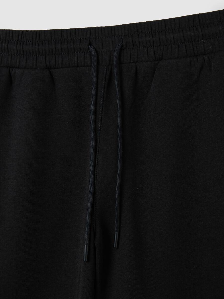 Wide Leg Joggers with Elastic Waist ALTAVIA STUDIO_5
