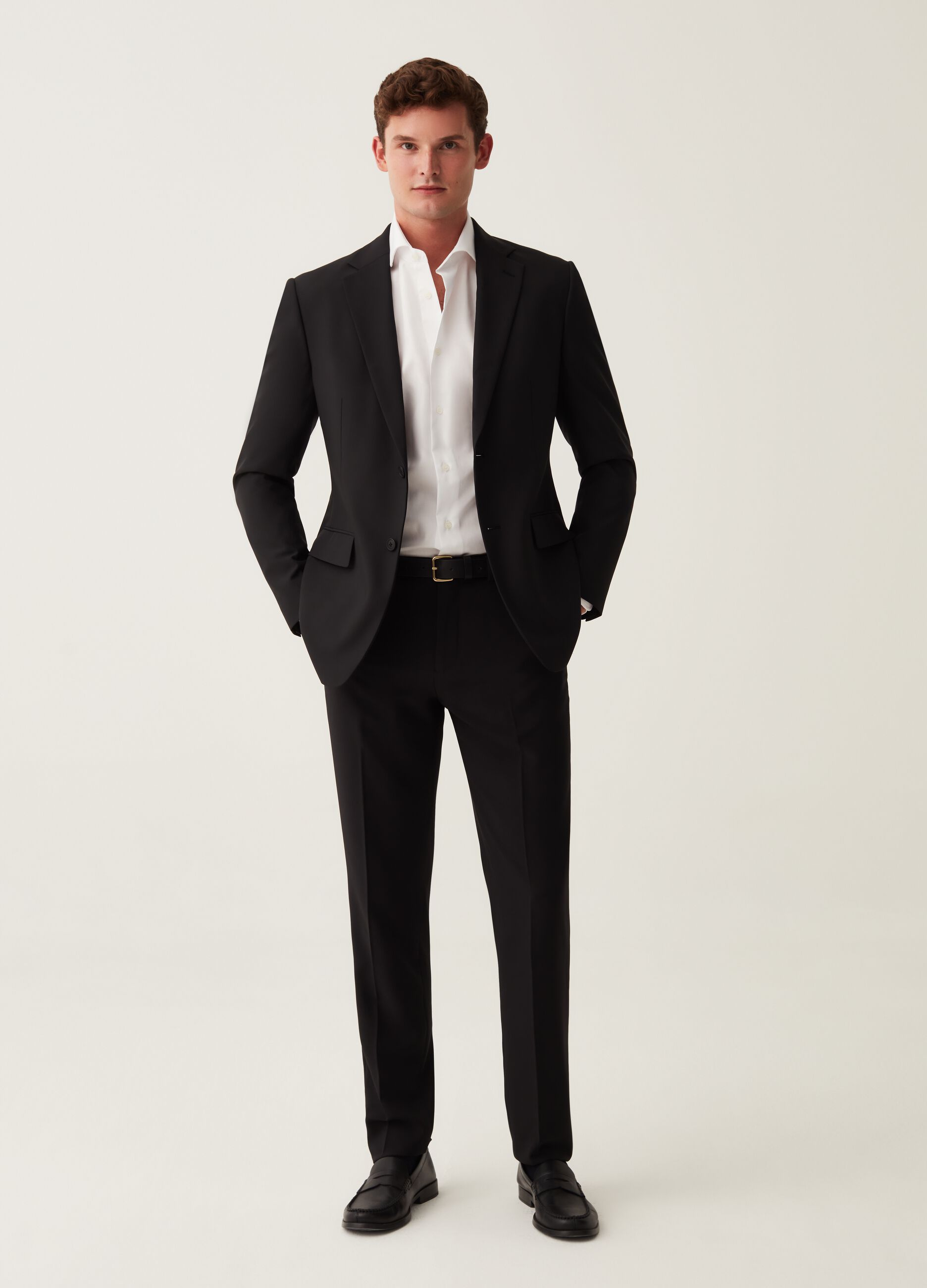 Blazer stretch nero_1