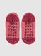 Pink baby cotton socks with anti-slip_2