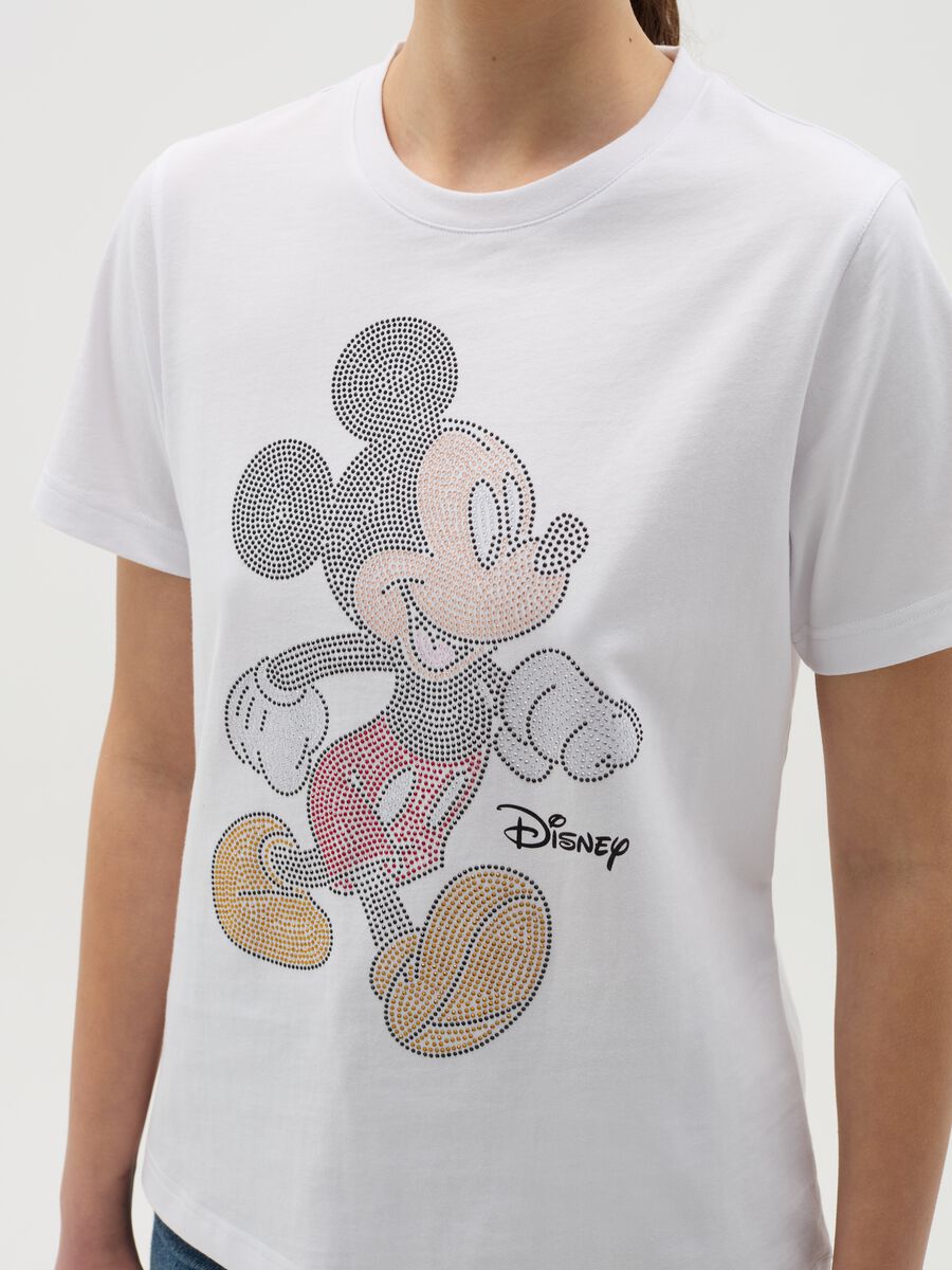 T-shirt with Mickey Mouse in rhinestones_3