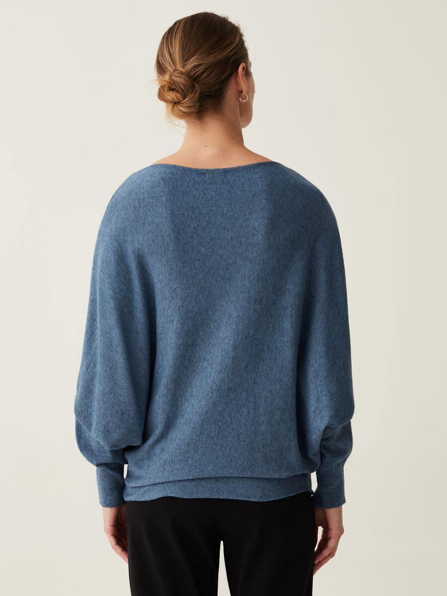 Maglia oversize con scollo a barca_2
