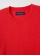 Red pure wool jumper regular fit_5