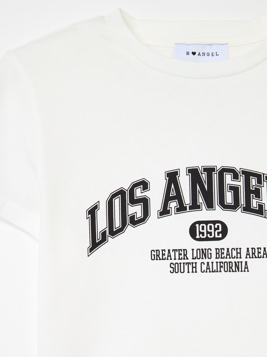 Crop T-shirt in cotton_5