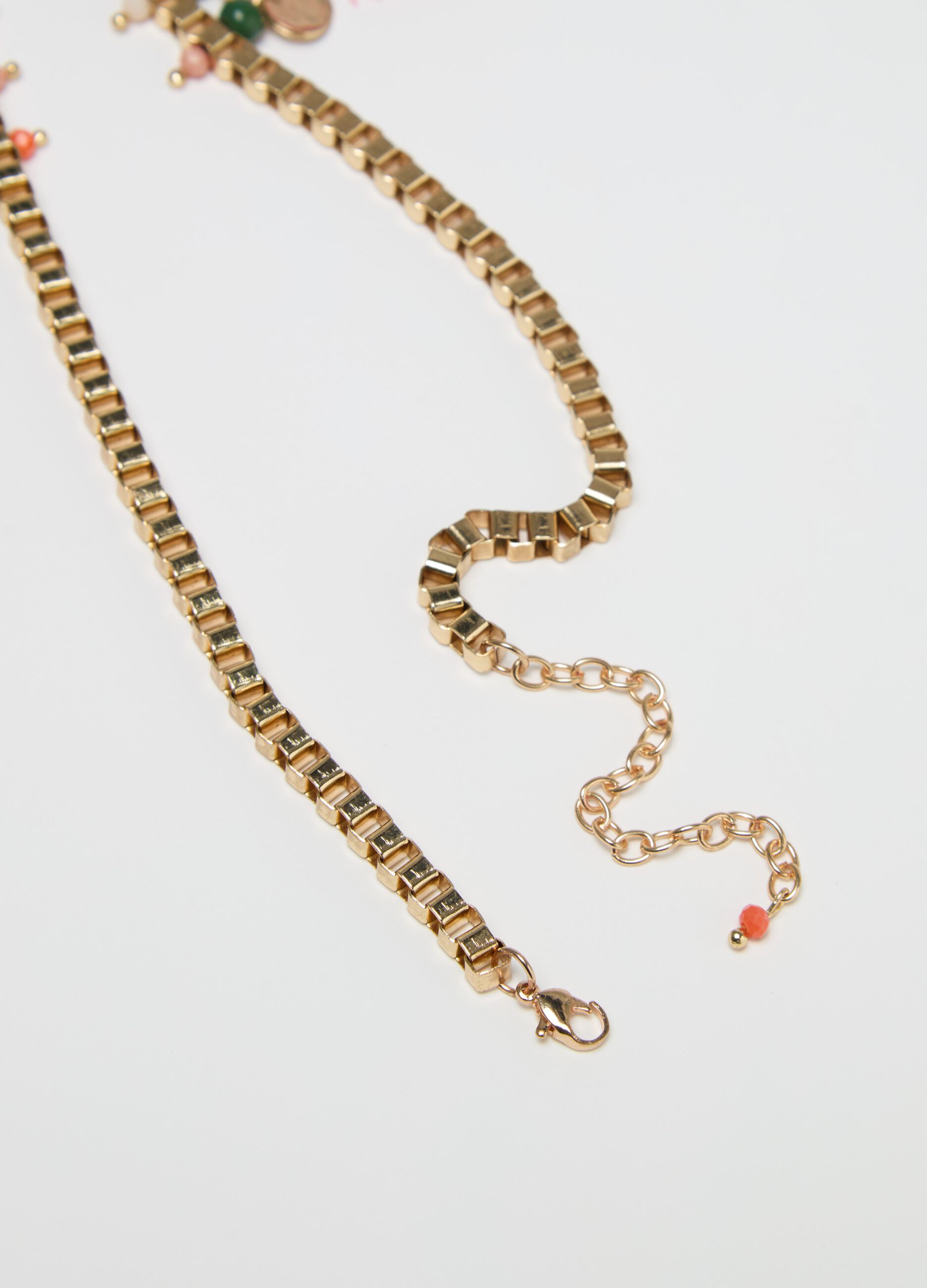 Collana girocollo con nappine
