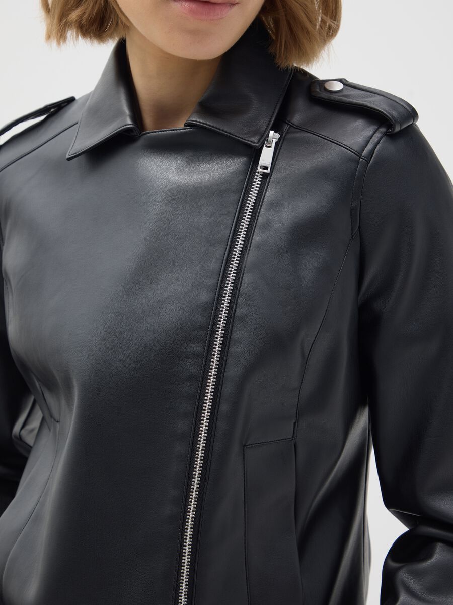 Giacca nera regular fit_3