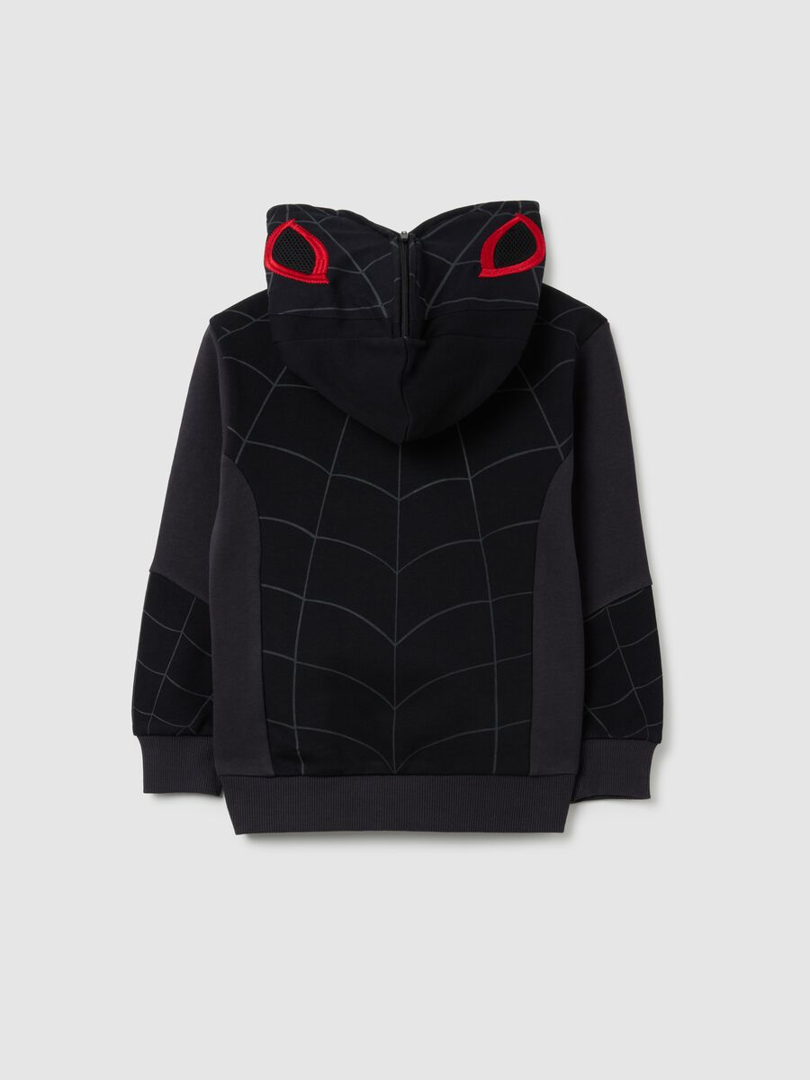 Children's black pure cotton regular fit sweatshirt_1