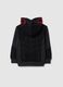 Children's black pure cotton regular fit sweatshirt_1