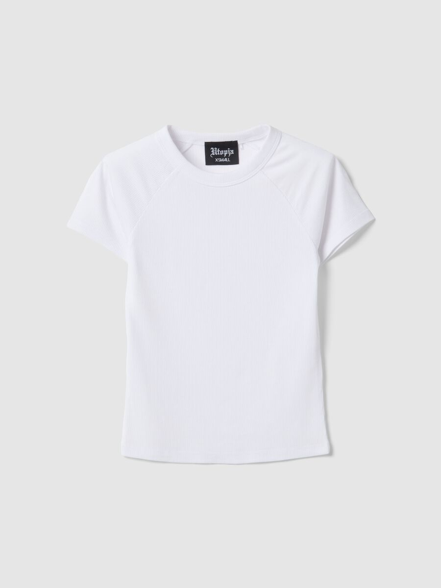 Ribbed Perfect White T-shirt_0