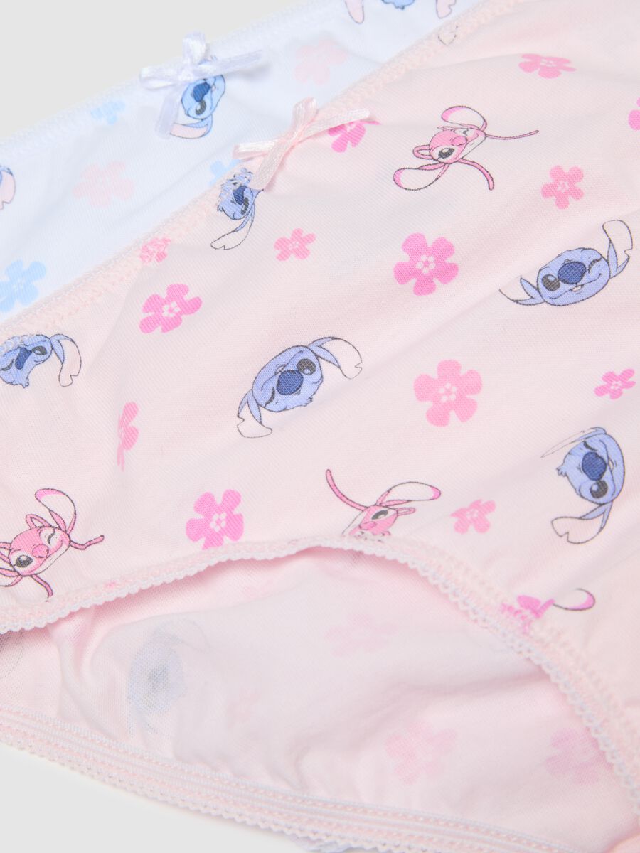 Multipack of multicolour girls' briefs in pure cotton regular fit_2