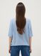 Light blue viscose-blend regular-fit T-shirt_3