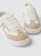 White and beige children's sneakers_2