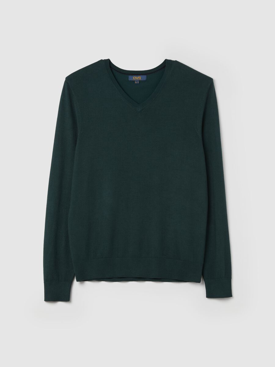 V-neck pullover_1