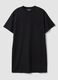 Black pure cotton relaxed-fit dress_4