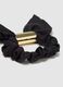 Women's multicolour hair tie with knot_1