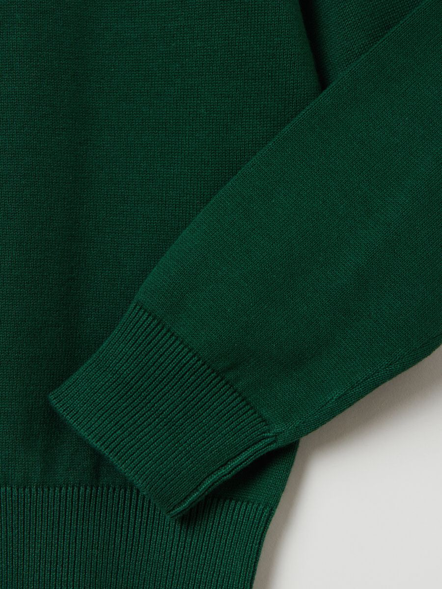 Pullover girocollo in cotone_1