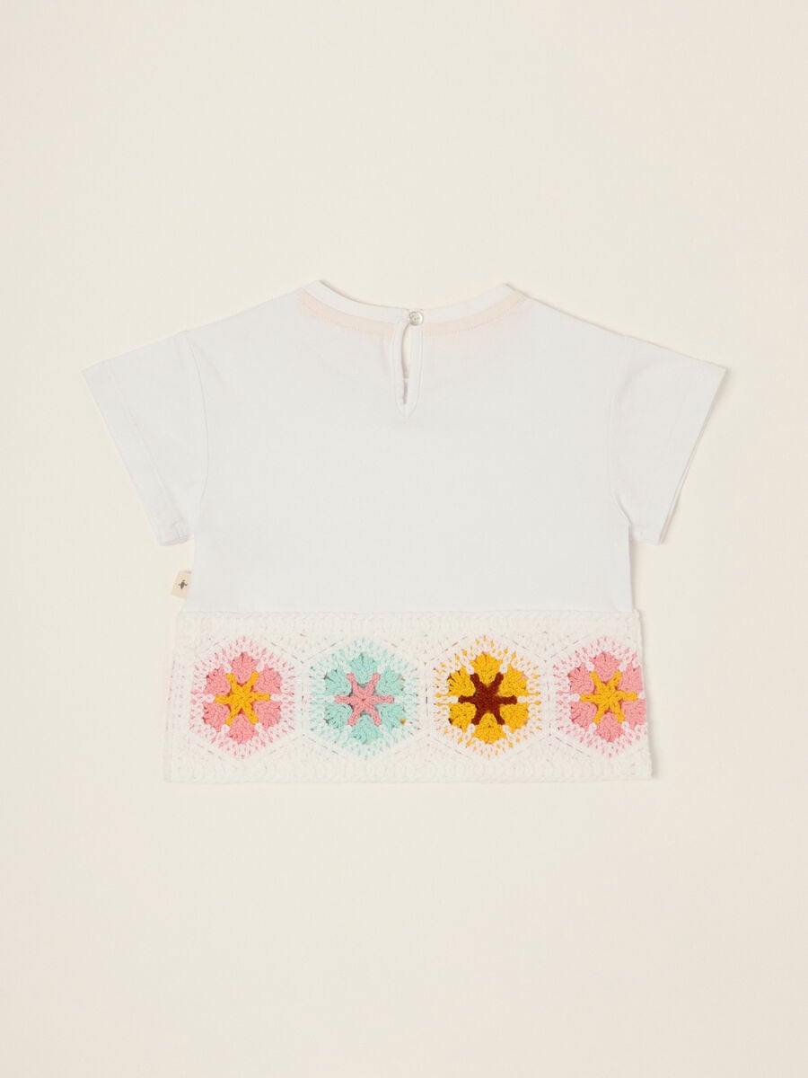 T-shirt in jersey di cotone stretch IANA_1