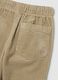 Child's Beige Regular Fit Pure Cotton Trousers_3