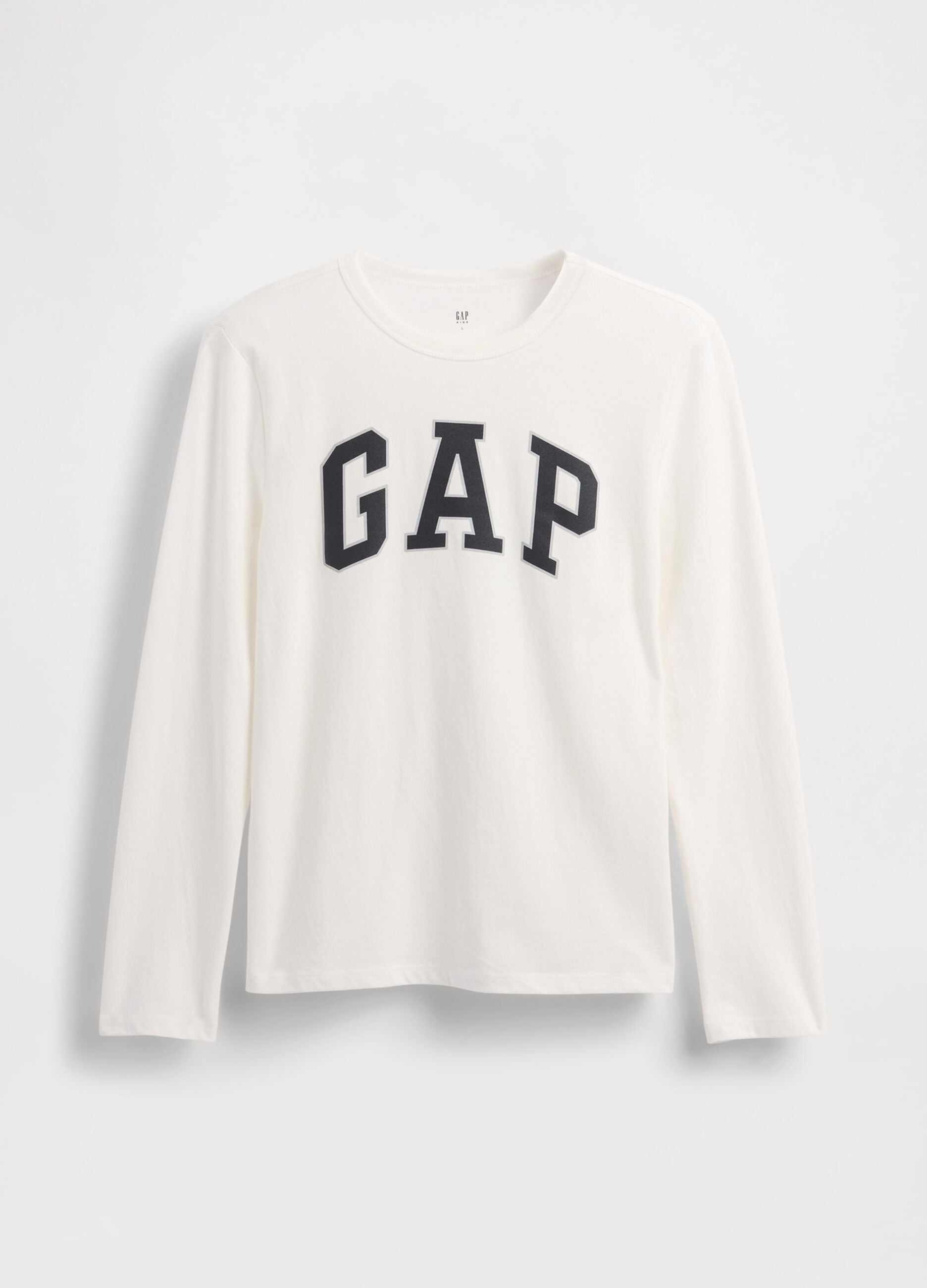 White pure cotton T-shirt with GAP logo