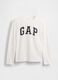 White pure cotton T-shirt with GAP logo_0