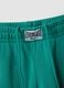 Green Regular Fit Cotton Blend Shorts with Everlast Logo_5