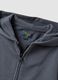 Grey cotton-blend hooded sweatshirt, regular fit, for boys_2