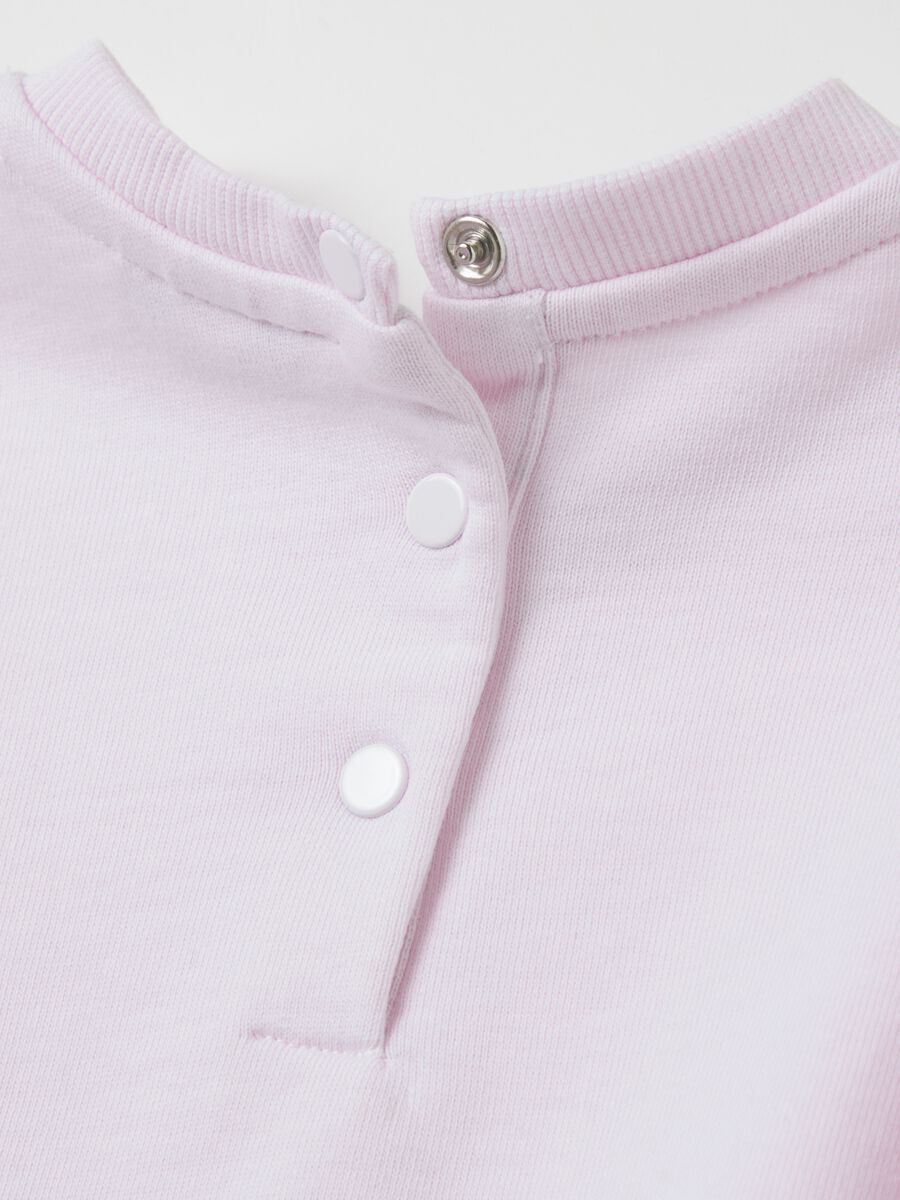 French terry sweatshirt with frills_2