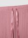 Pantaloni da pigiama in puro cotone rosa_5