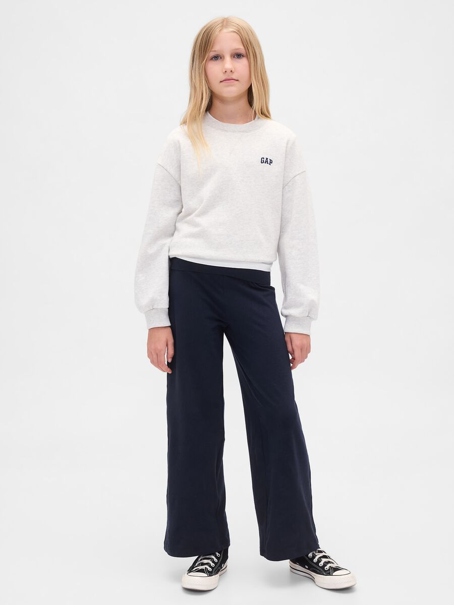 Jogger elasticizzati per bambina_0