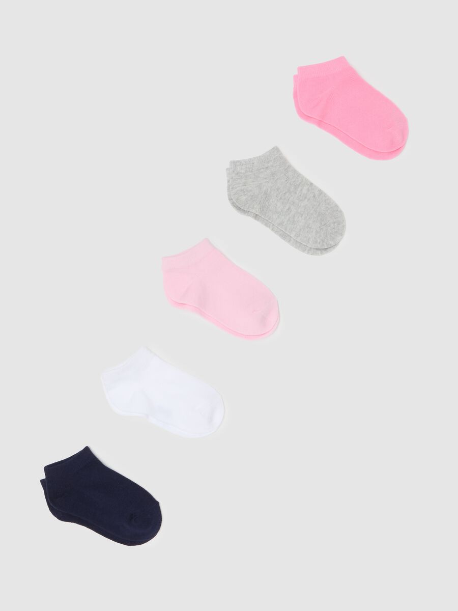 Five-pair pack stretch shoe liners_0