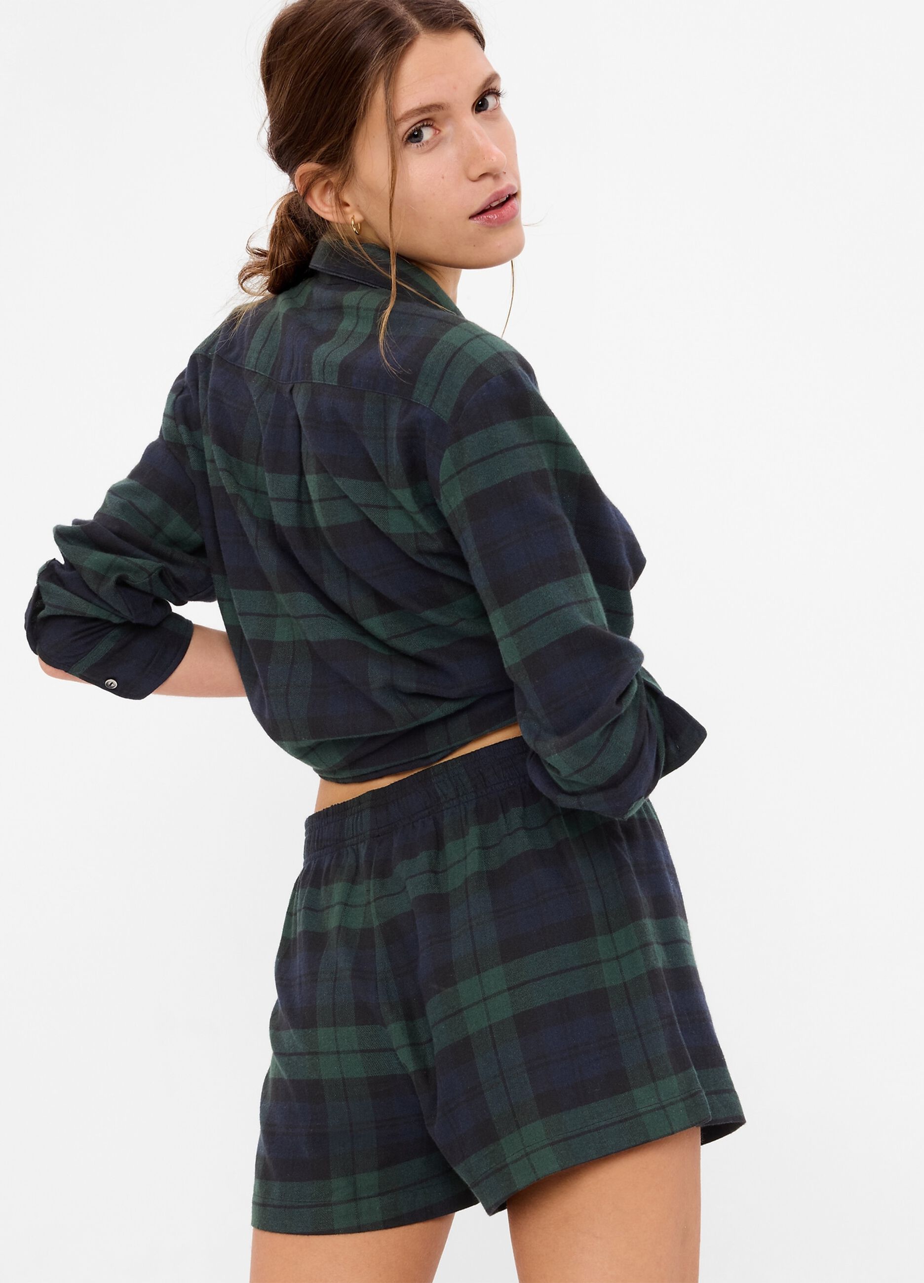 Pigiama in pile scozzese Ralph Lauren | INTIMO ABBIATI