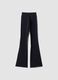 Black flared leggings in stretch fabric &ndash; ALTAVIA STUDIO_6