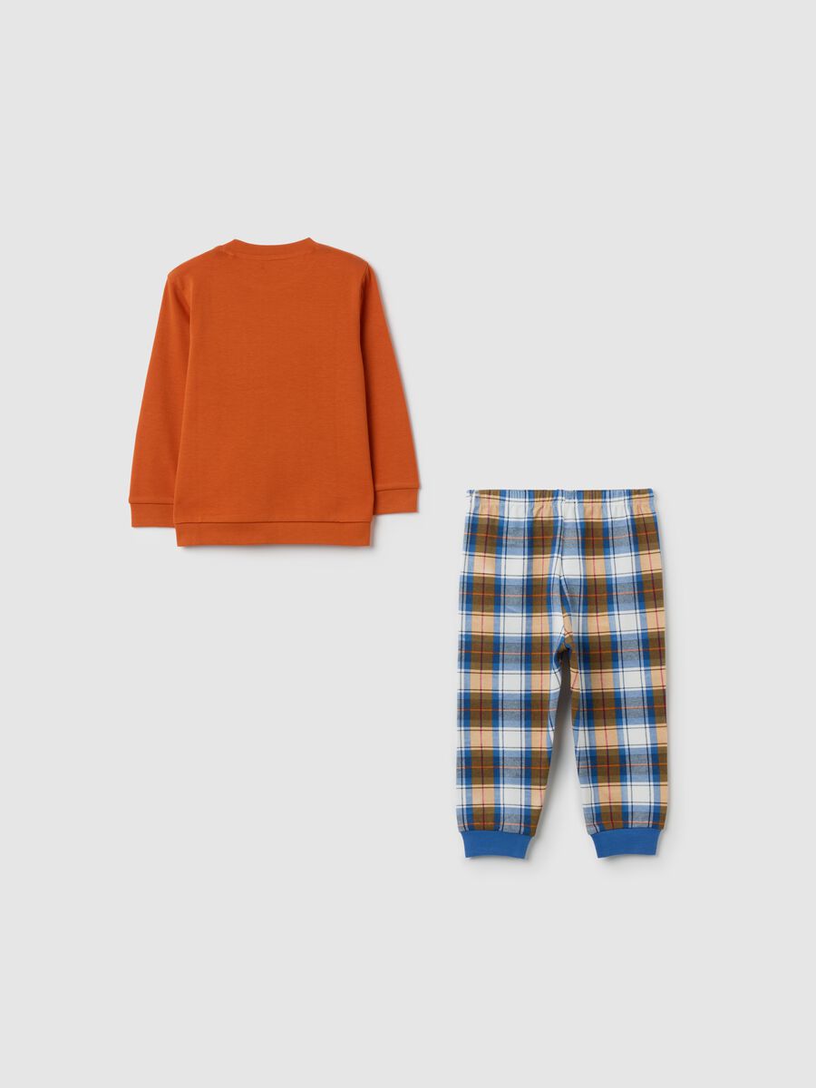 Pigiama da neonato in puro cotone multicolor regular fit_1