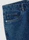 Blue Cotton Blend Slim Fit Jeans_5