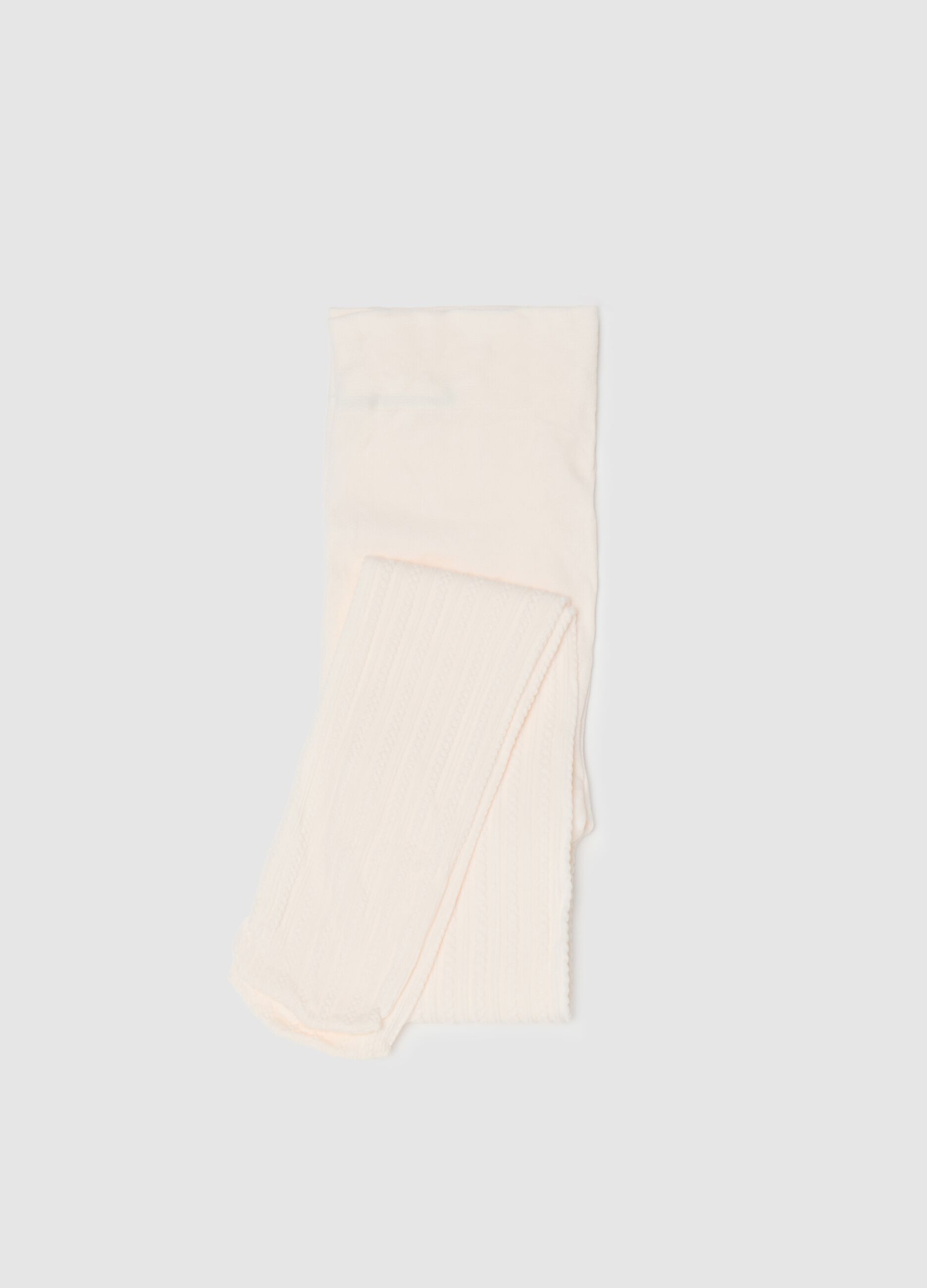 White Girl's Tights