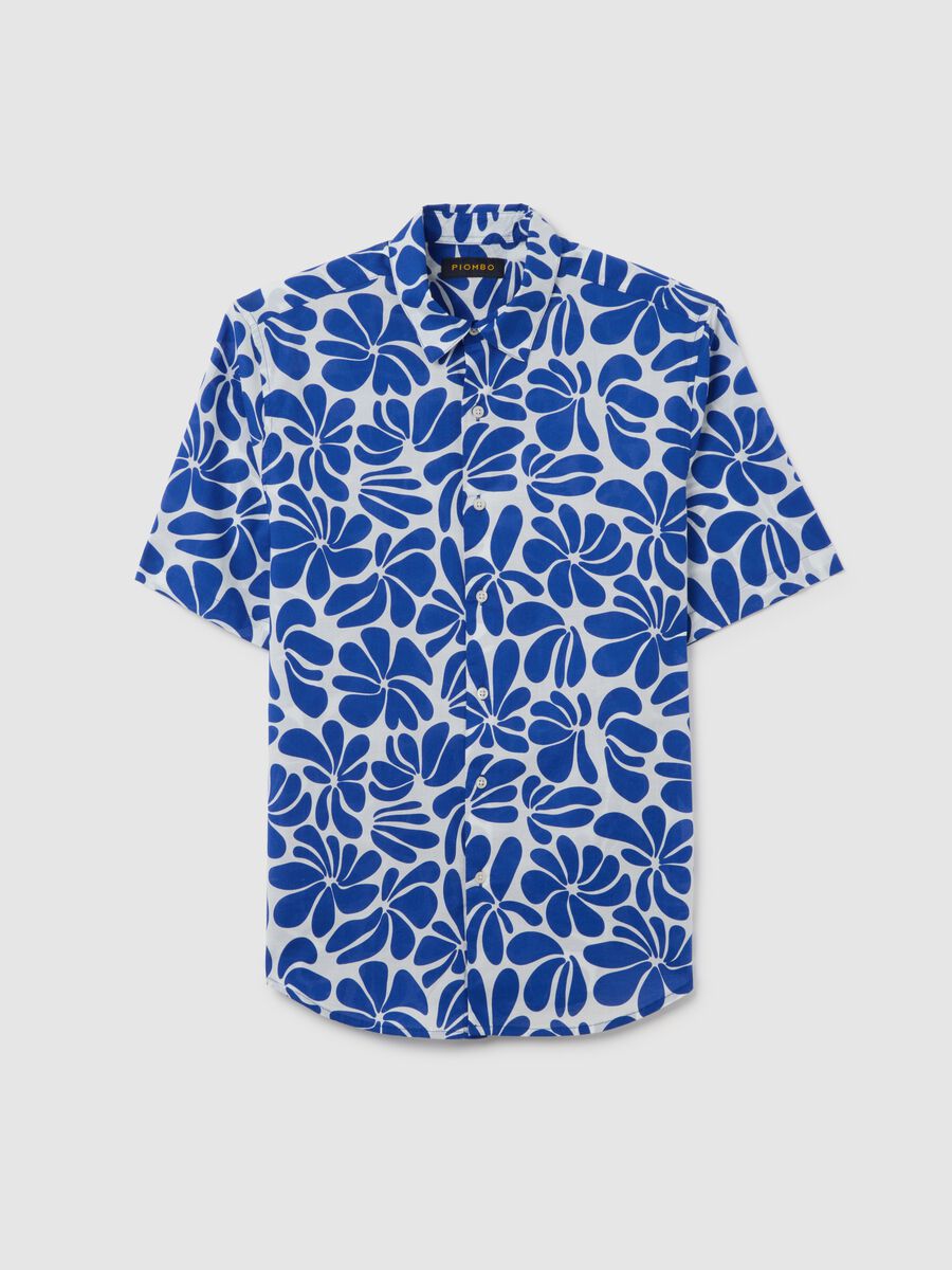 Men's multicolour pure cotton regular fit shirt_4