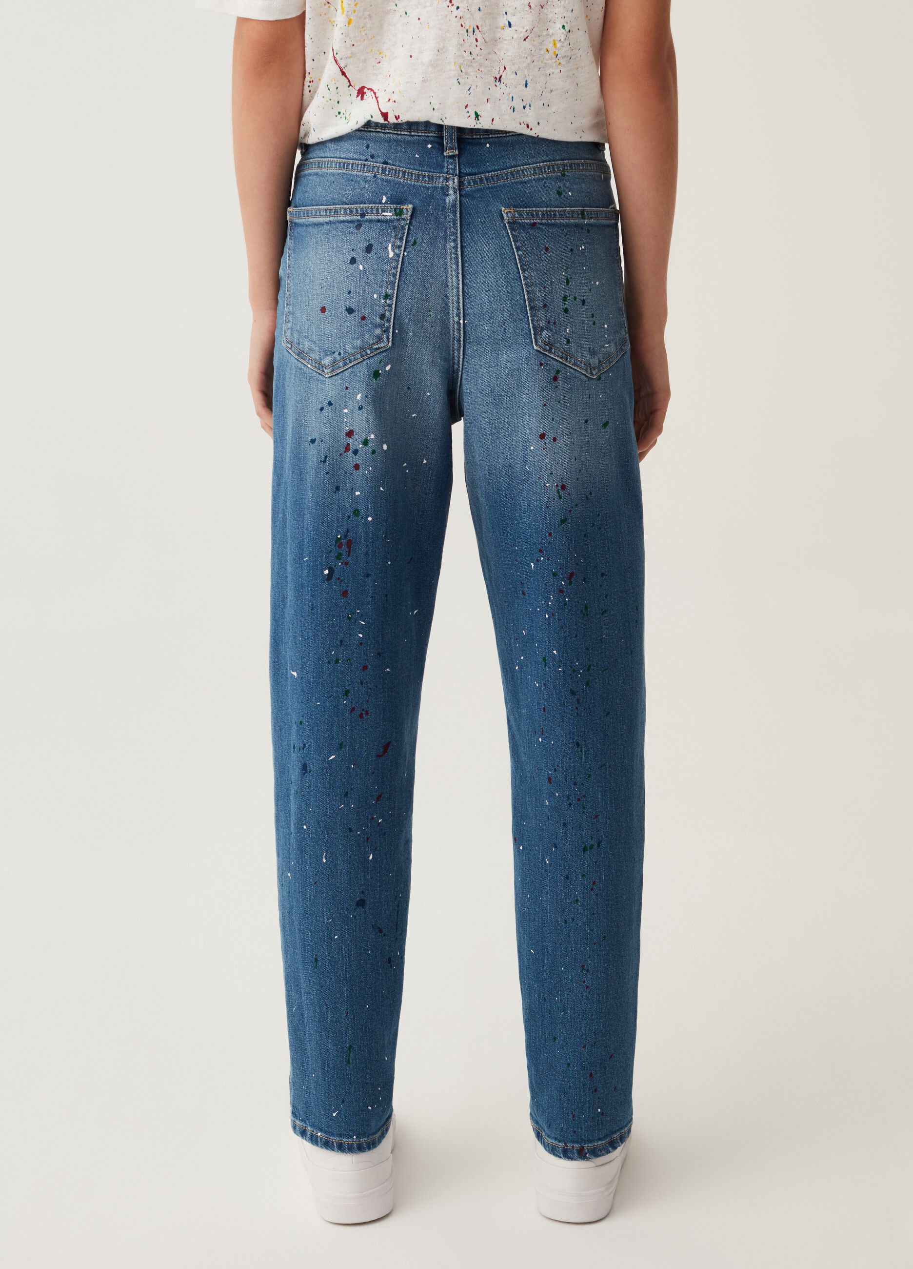 Jeans mom fit slim RE-UP_2