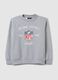 Grey cotton blend sweatshirt regular fit with NFL logo_4