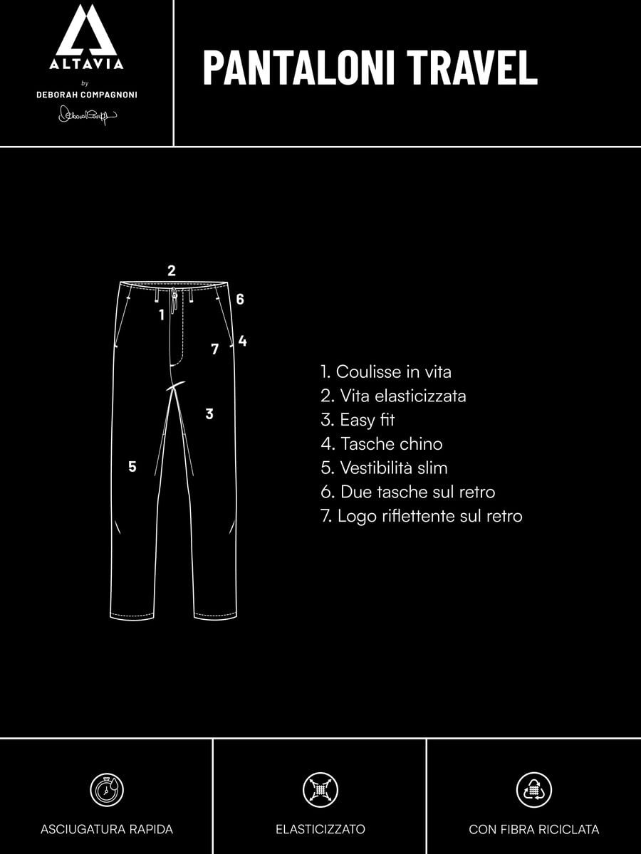 Travel trousers ALTAVIA WITH DEBORAH COMPAGNONI_7