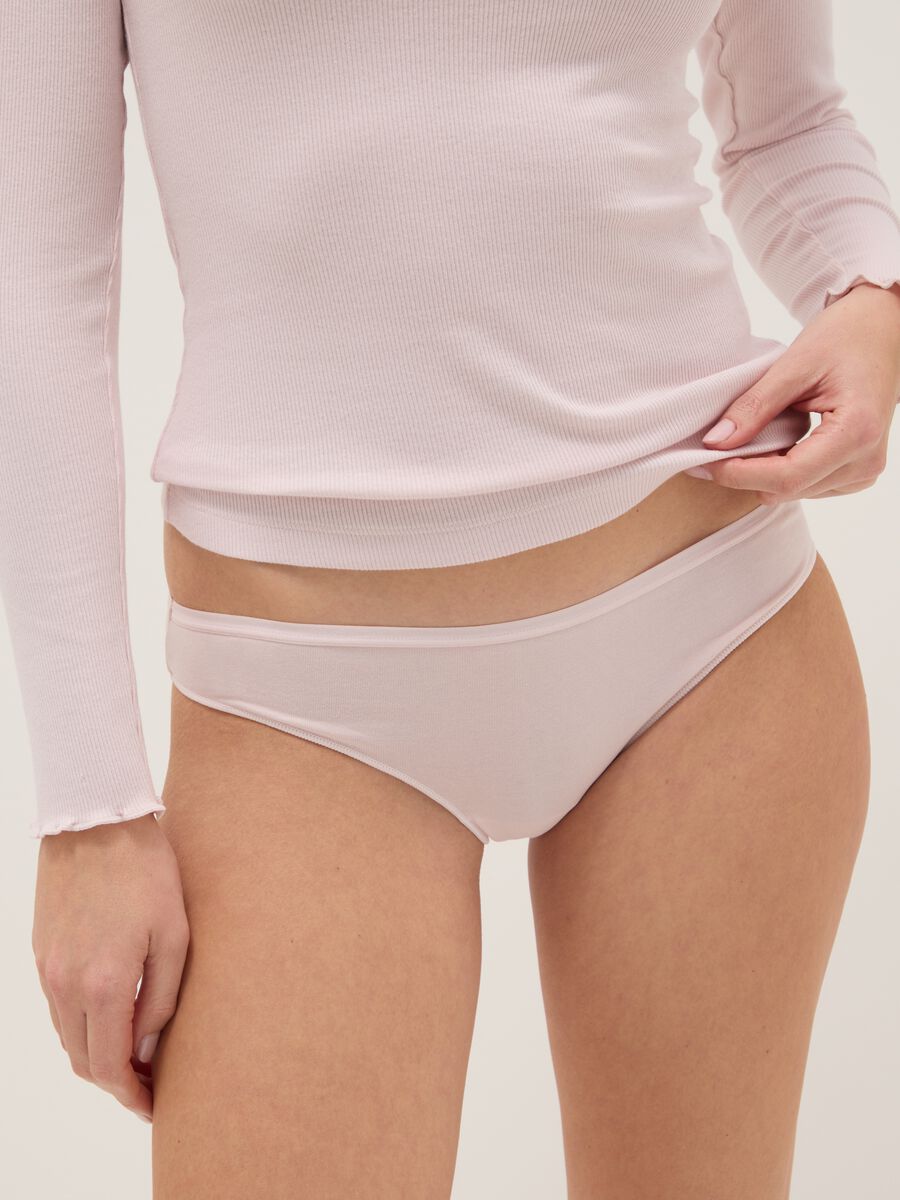 Multipack Regular Fit Multicolour Brazilian Cotton Blend Briefs_3