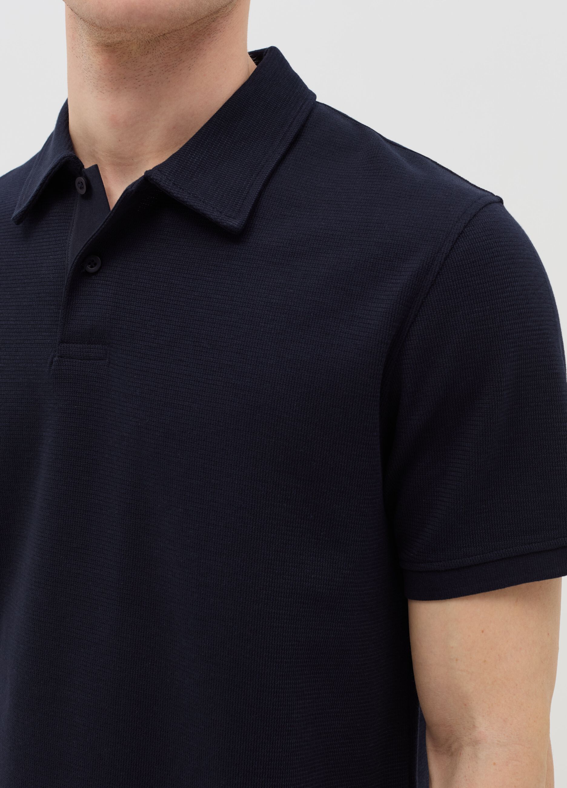 Regular-fit polo shirt in jersey