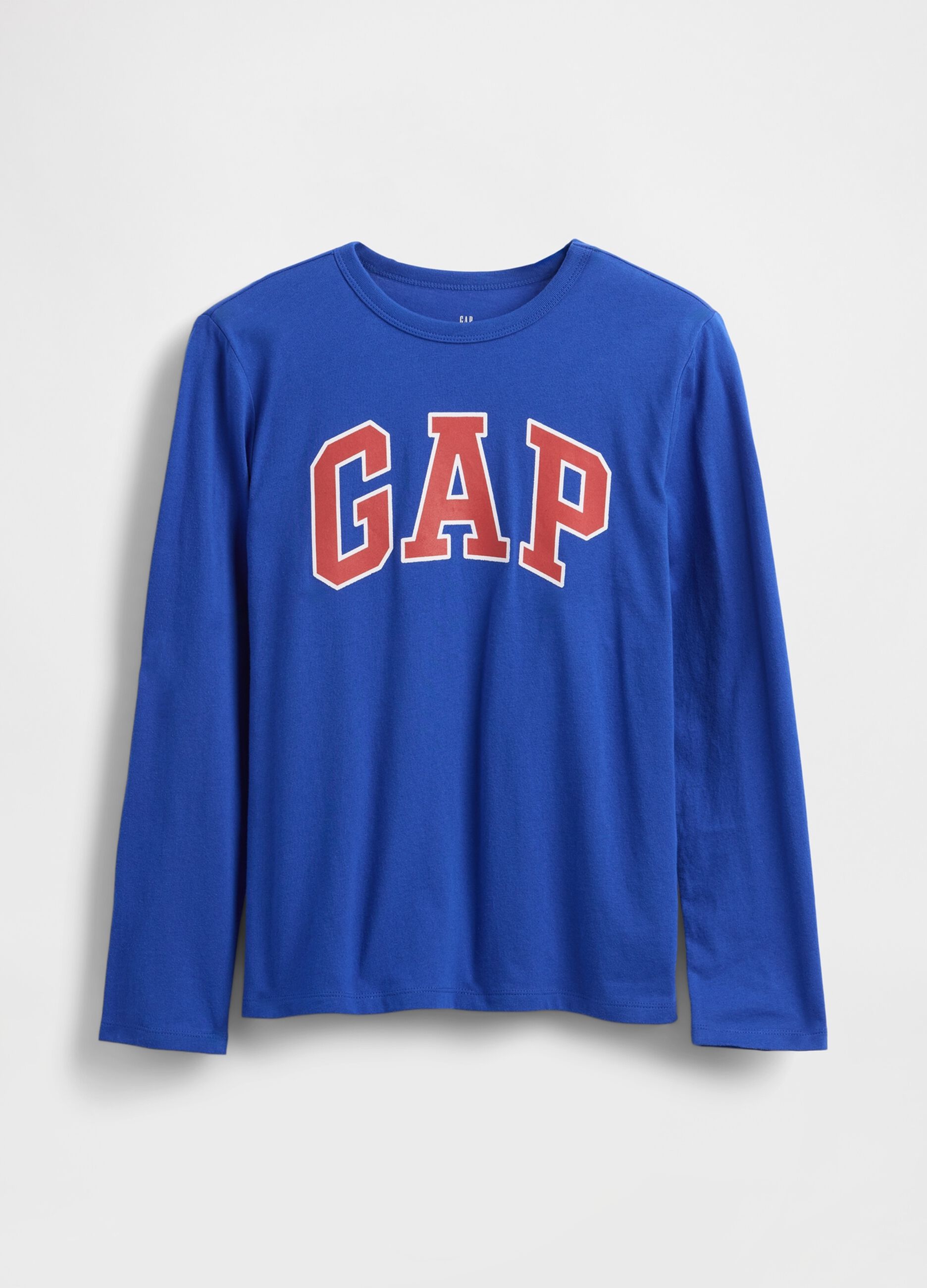 Long Sleeve Blue Cotton Shirt