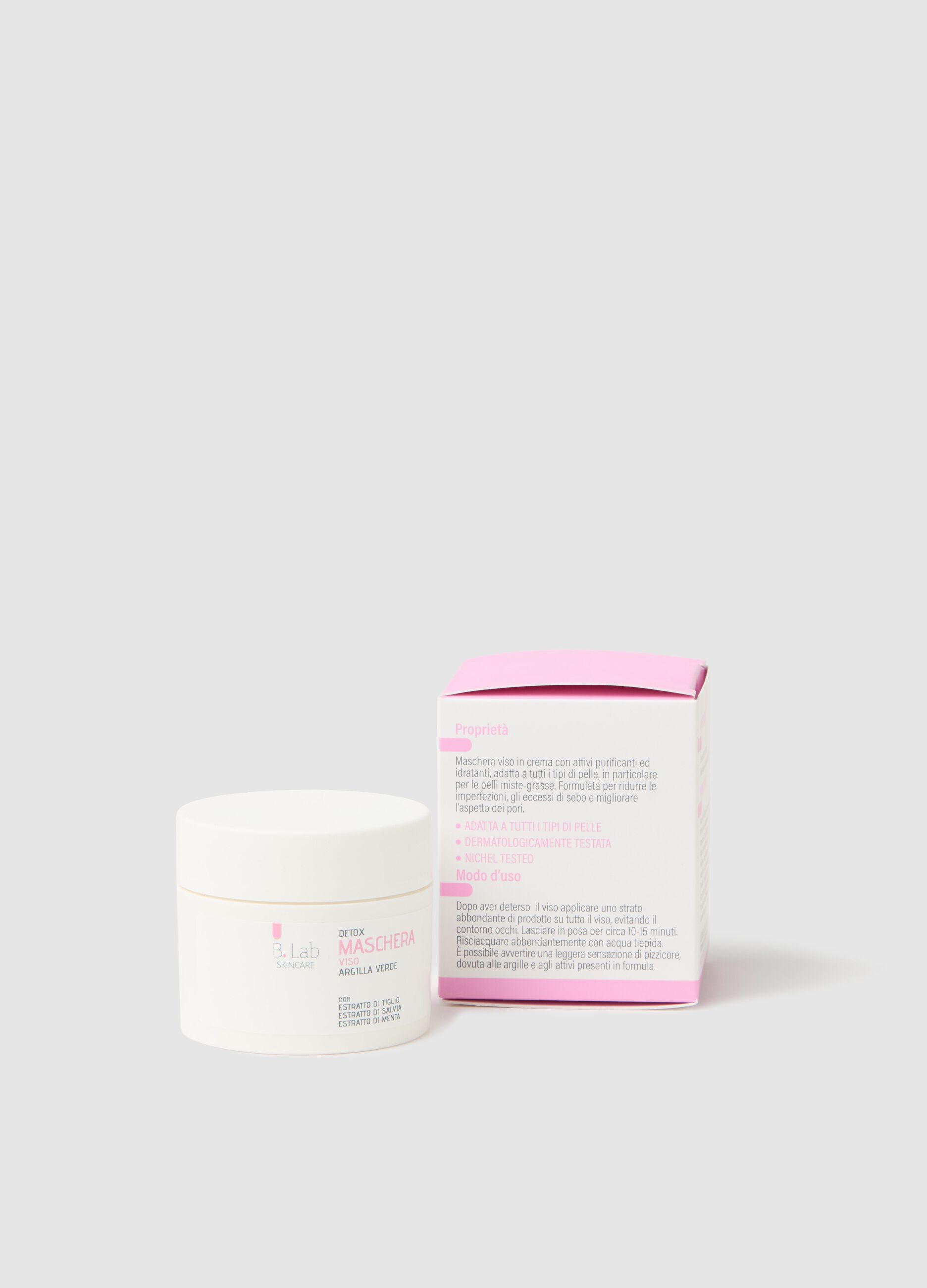 Detox - green clay face mask