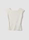 White stretch-fabric top_0