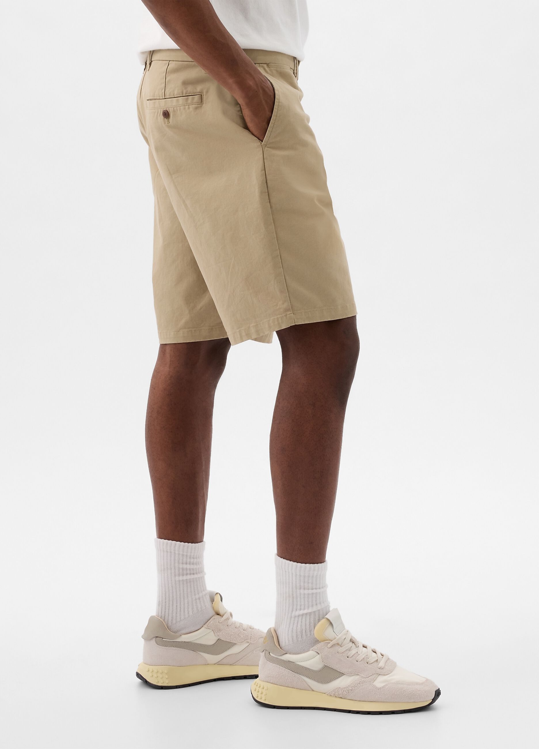 Bermuda relaxed fit in cotone stretch