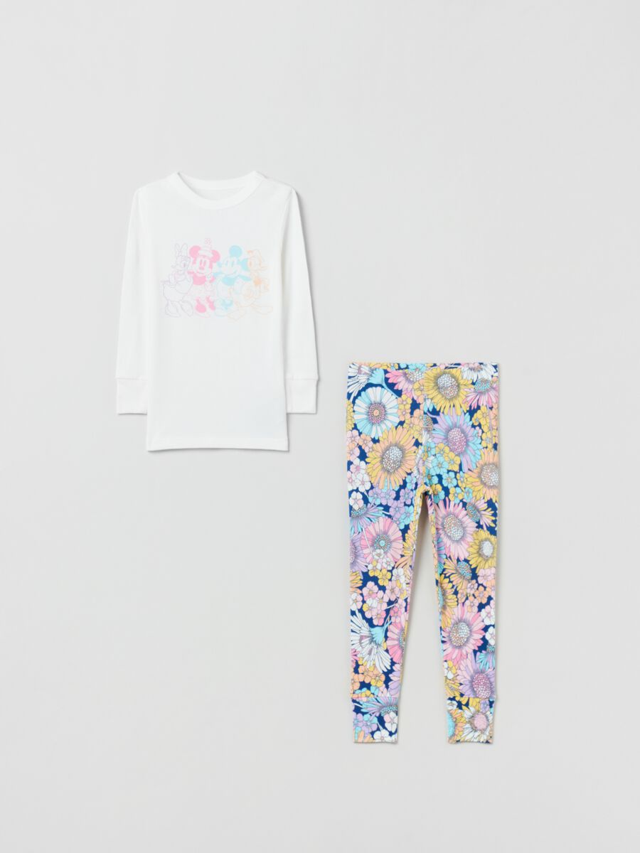 Cotton pyjamas with Disney character print_0