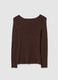 Brown regular fit jumper_4