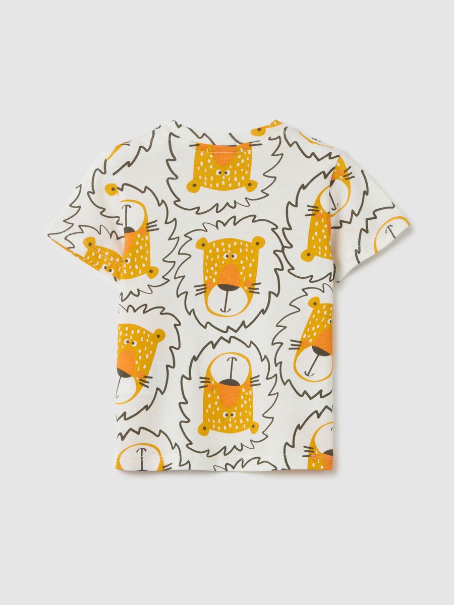 Multicolour pure cotton children's t-shirt regular fit_1