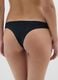 Black Stretch Fabric Brazilian Brief_2