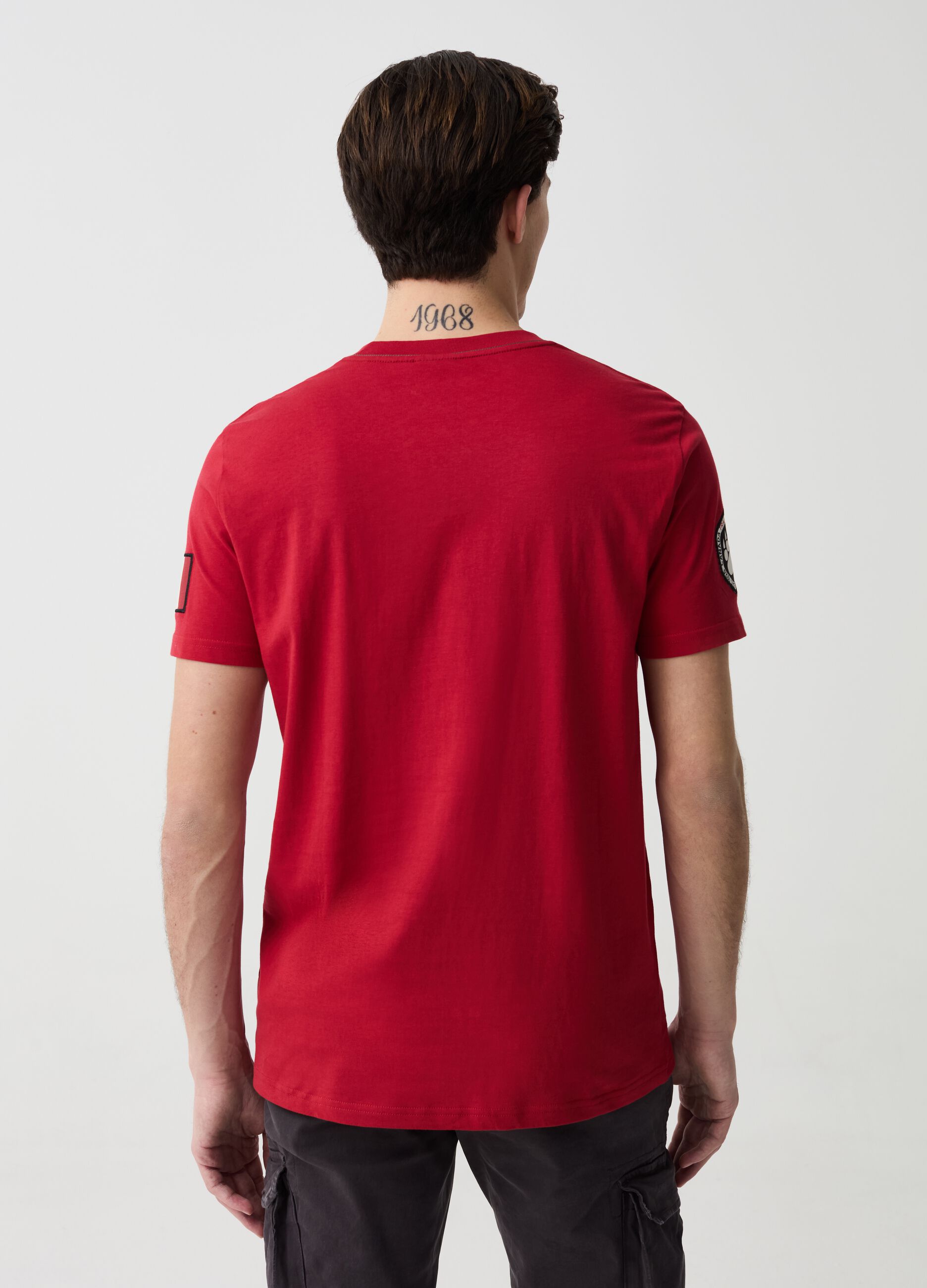 Canada Trail T-shirt with contrasting stitching