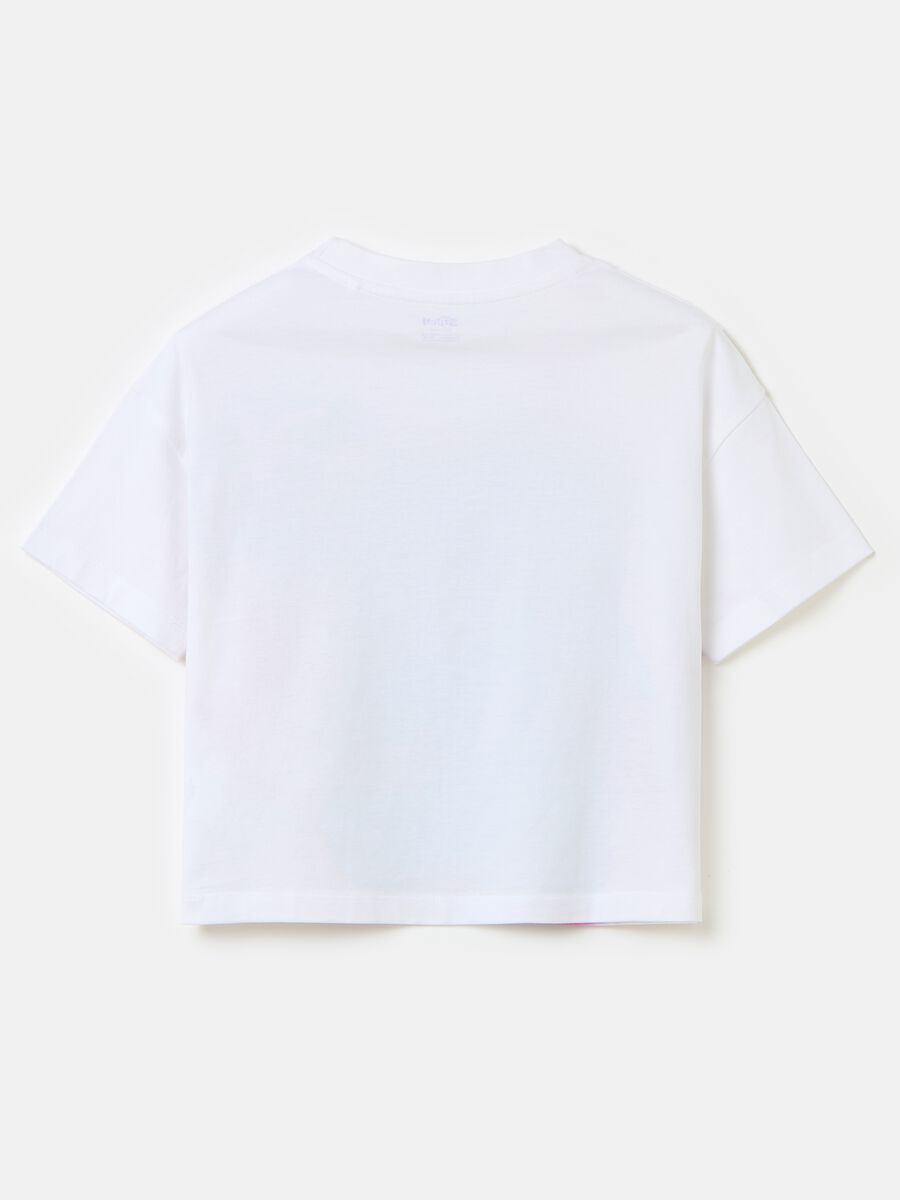 T-shirt in cotone con stampa Stitch_1